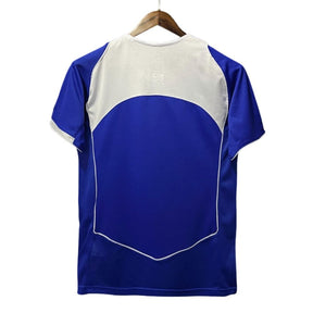 Camisa Futebol Brasil Retrô 04/05 II Total 90 Azul Masculina